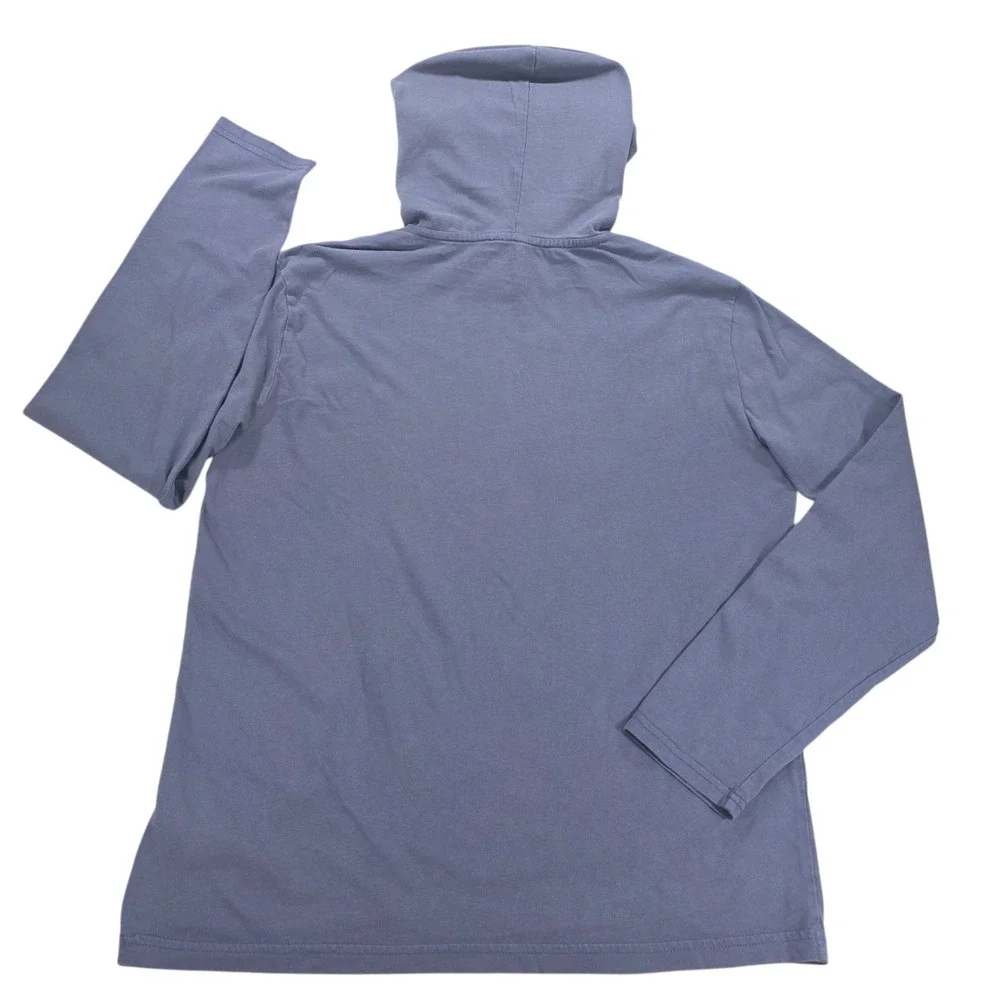Polo Ralph Lauren Lightweight Jersey Hoodie Blue Small Mens Classic Pony